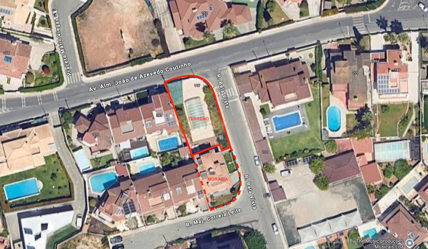  قطعة أرض في Cascais, Portugal 441متر مربع رقم 333395