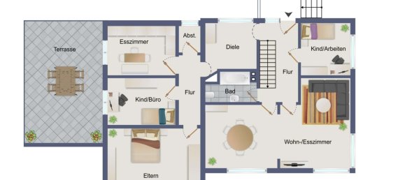 1 Schlafzimmer Bungalow in Stade, Germany, Nr. 204511 16