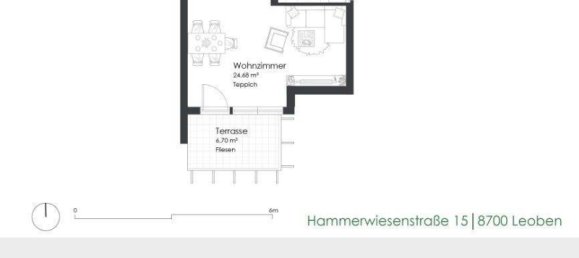 2-salle Appartement à Leoben, Austria No. 143992 16