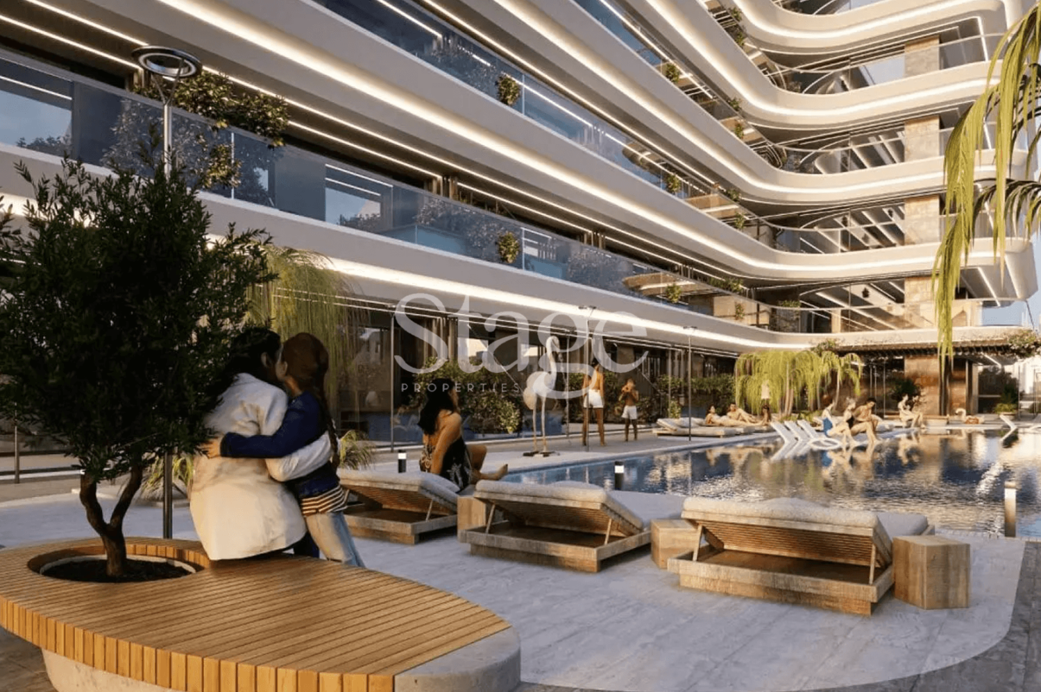 Квартира с 1 спальней в Jumeirah Village Triangle, ОАЭ № 108191