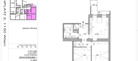 3-salle Appartement à Rudolfsheim-Funfhaus, Austria No. 47584 9