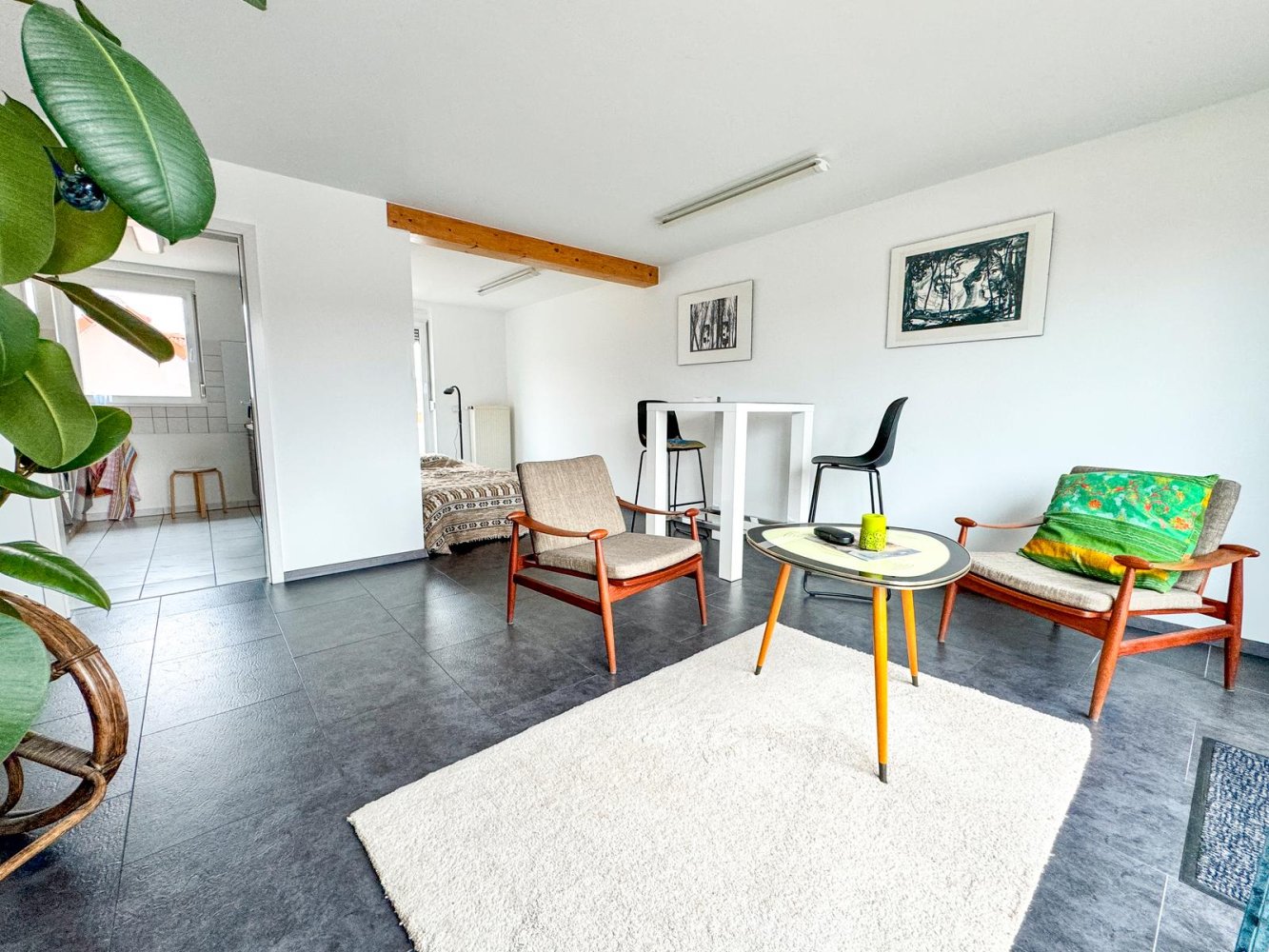 Дуплекс с 1 спальней в Баден-Вюртемберг, Германия № 27258