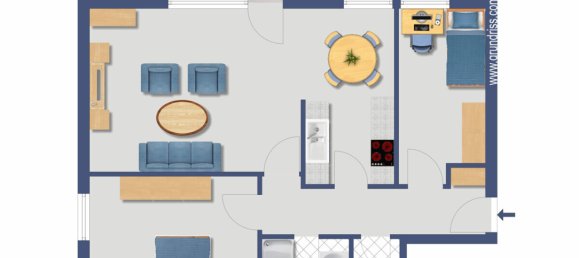 2 Schlafzimmer Wohnung in Freiburg im Breisgau, Germany, Nr. 336422 26