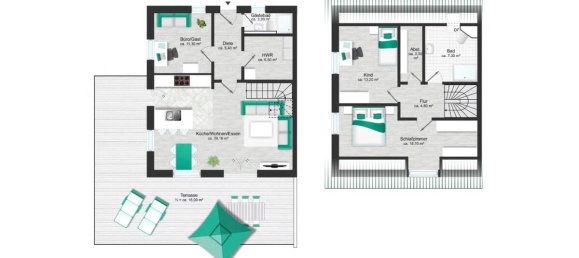 Moradia em banda T3 em Schleswig-Flensburg, Germany N.º 41975 21
