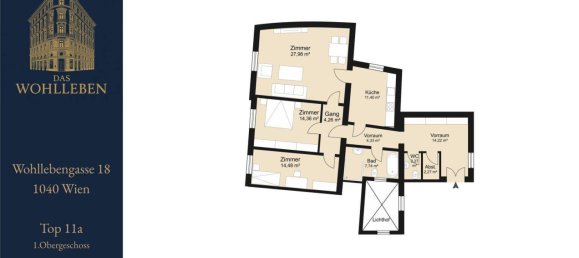 Apartamento de 3 divisões em Wieden, Austria N.º 148585 9