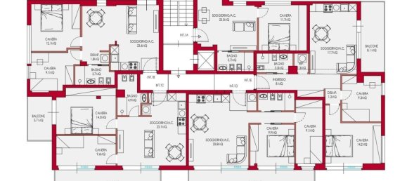 3 bedrooms Apartment in Rome, Italy No. 321568 4