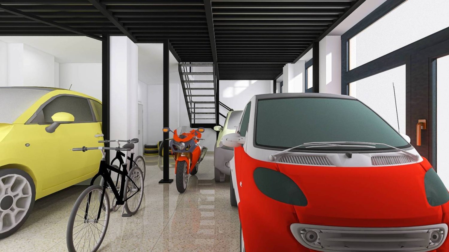  مرآب في Genoa, Italy 80متر مربع رقم 104577