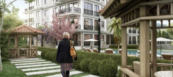 Квартира 1+1 в Аланья, Турция № 4439 14