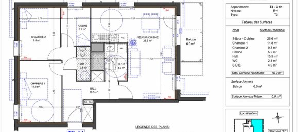 2 chambres Appartement à Berck, France No. 82824 2