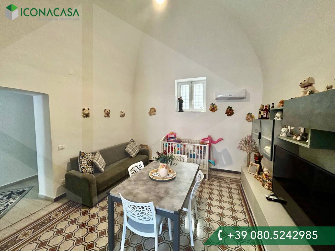 Квартира с 3 комнатами в Битритто, Италия № 34429