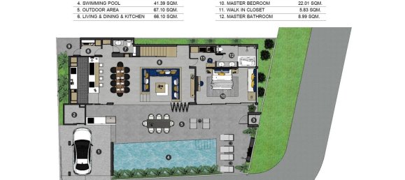 5 Schlafzimmer Villa in Rawai, Thailand, Nr. 8200 2