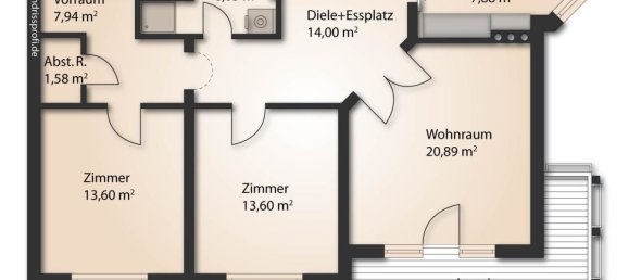 Apartamento de 3 habitaciónes en Wattens, Austria No. 252865 13
