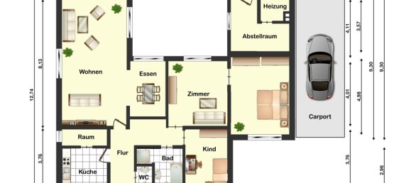 4غرفة بنغالو في Wesermarsch, Germany رقم 136807 40