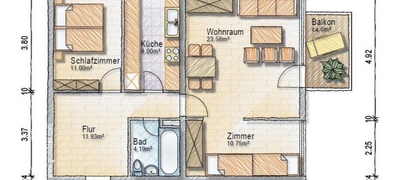 1 bedroom Apartment in Lower Saxony, Germany No. 330692 13