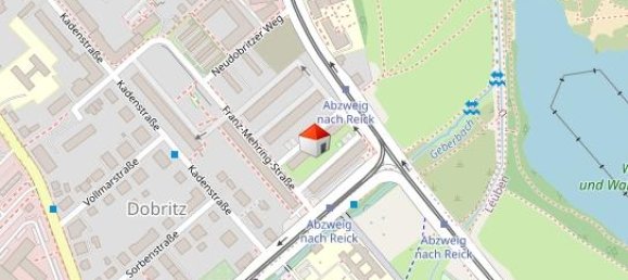 Квартира с 1 спальней в Дрезден, Германия № 309220 11