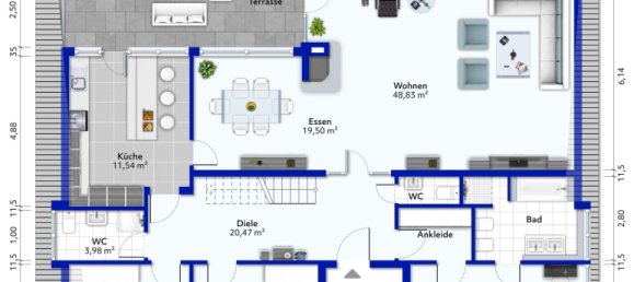 3 chambres Duplex à Wandsbek, Germany No. 78166 74
