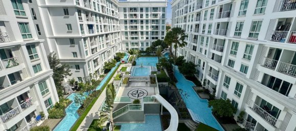 Кондоминиум с 2 спальнями в Паттайя, Чонбури, Восточный Таиланд, Таиланд № 73991 3