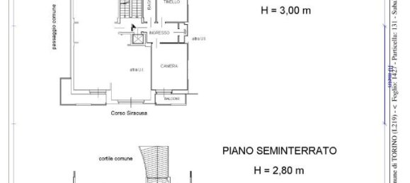 2 rooms Apartment in Turin, Italy No. 36294 12