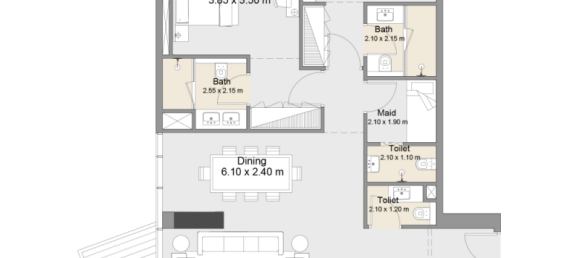 1 bedroom Apartment in Dubai, UAE No. 121370 6