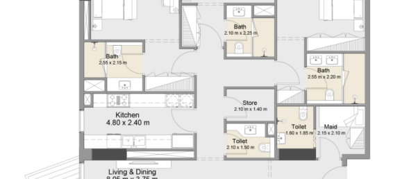 1 bedroom Apartment in Dubai, UAE No. 121370 7