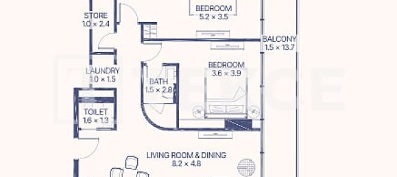 2 bedrooms Apartment for sale in Al Marjan Island, Ras Al Khaimah, UAE № 102090 10