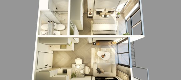 2 salles appartement à vendre à Pattaya, Chonburi, Eastern Thailand, Thailand № 155474 8