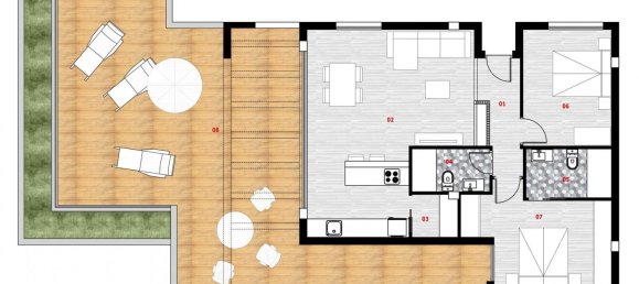 Apartamento T2 em Amoros, Spain N.º 6924 3