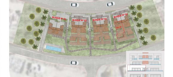 Apartamento T2 em Amoros, Spain N.º 6924 4