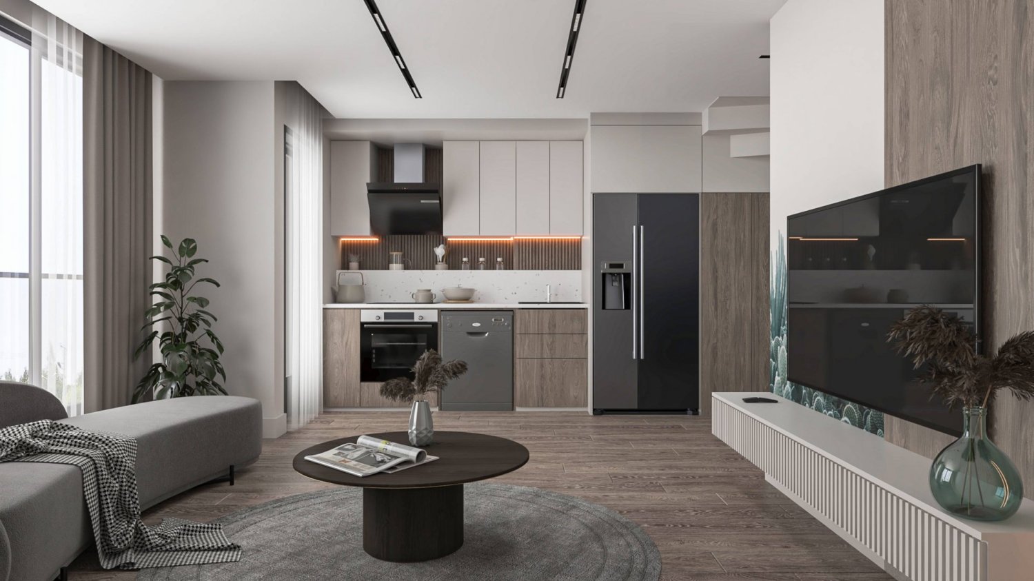 Apartment 2+1 in Looks Downtown 3, Antalya, Turkey No. 39672