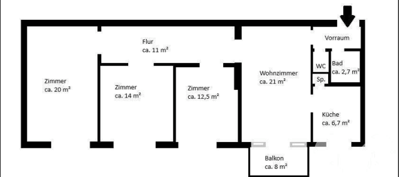 Apartamento T3 em Waltendorf, Austria N.º 240640 14