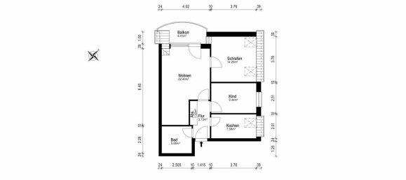 2 chambres Appartement à Nordwestmecklenburg, Germany No. 287880 12