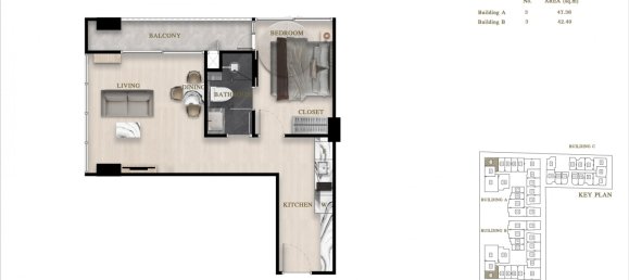 1 bedroom Apartment in Pattaya, Thailand No. 20231 6