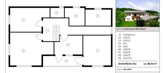Casa de 11 divisões em Maria Worth, Austria N.º 106400 17