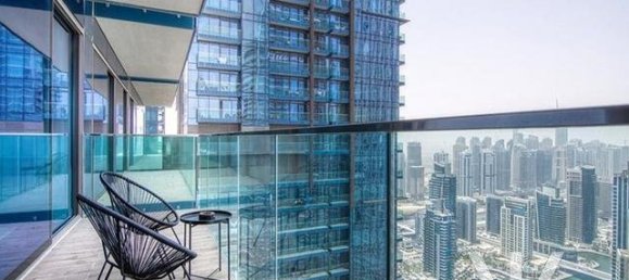 Квартира с 1 спальней в Дубай Марина, ОАЭ № 12236 8