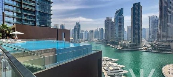 Квартира с 1 спальней в Дубай Марина, ОАЭ № 12236 10