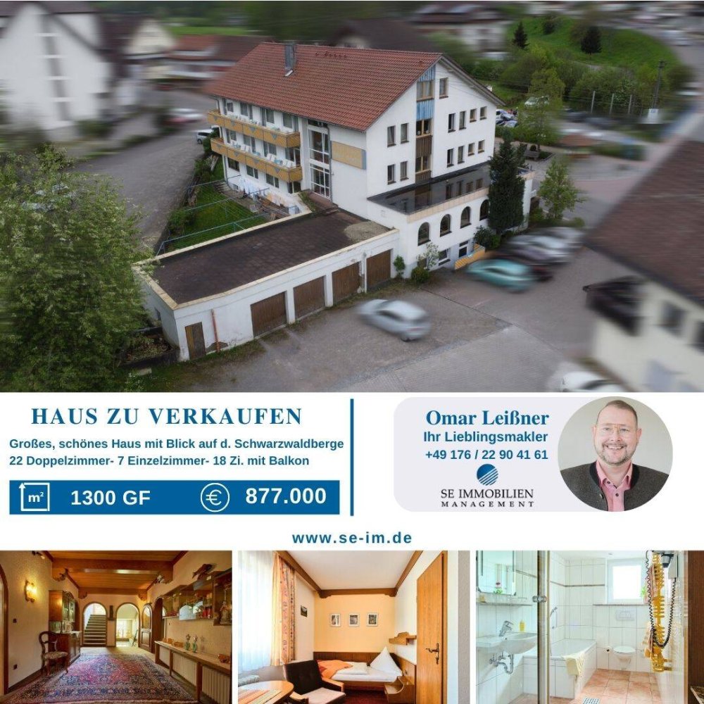 Отель, гостиница с 29 комнатами в Кальв, Германия № 10651