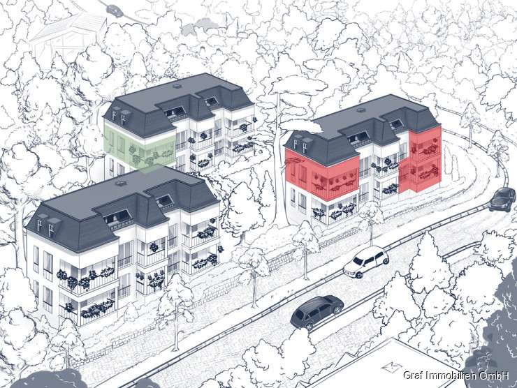 1 Schlafzimmer Wohnung in Waidmannslust, Germany, Nr. 323211