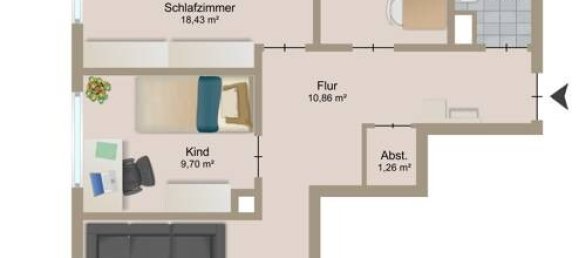 3 rooms Apartment in Rastatt, Germany No. 38112 12