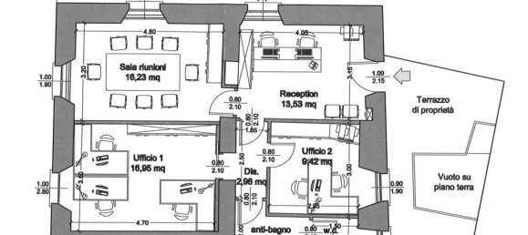 Bureau à Villa Guardia, Italy 92m² No. 199363 7