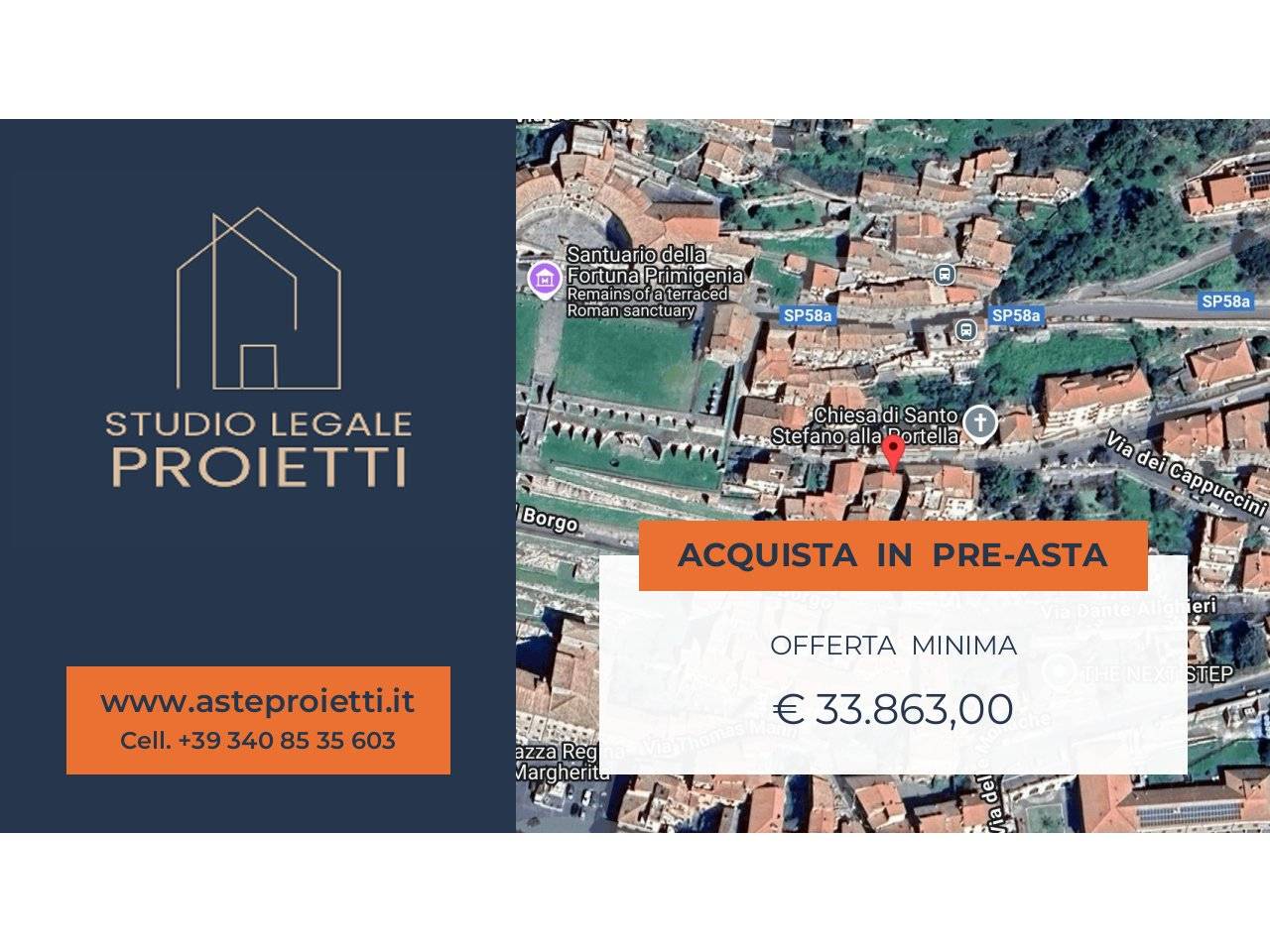 1 غرف نوم شقة في Palestrina, Italy رقم 305050