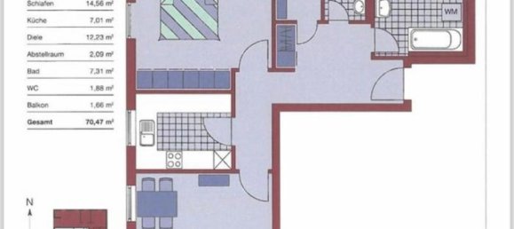 Apartamento de 2 habitaciónes en Weilheim-Schongau, Germany No. 282278 11