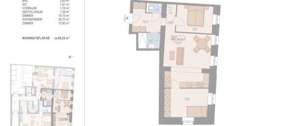 3 rooms Apartment in Hernals, Austria No. 195626 7