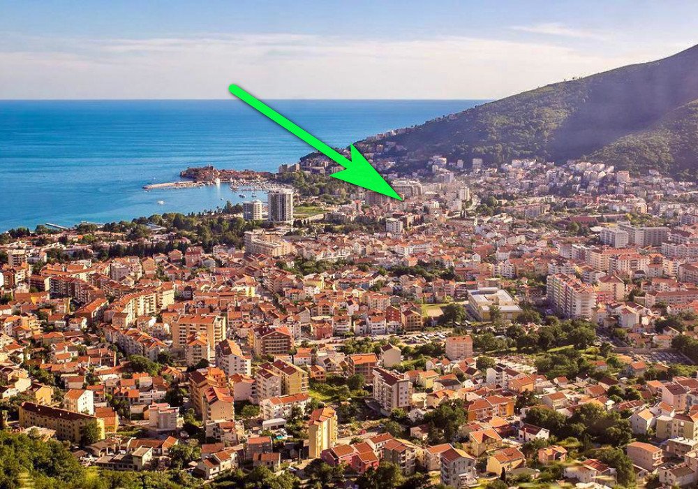 2 bedrooms Apartment in Budva, Montenegro No. 1844