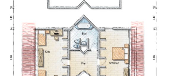 3 Schlafzimmer Haus in Düsseldorf, Germany, Nr. 19495 38