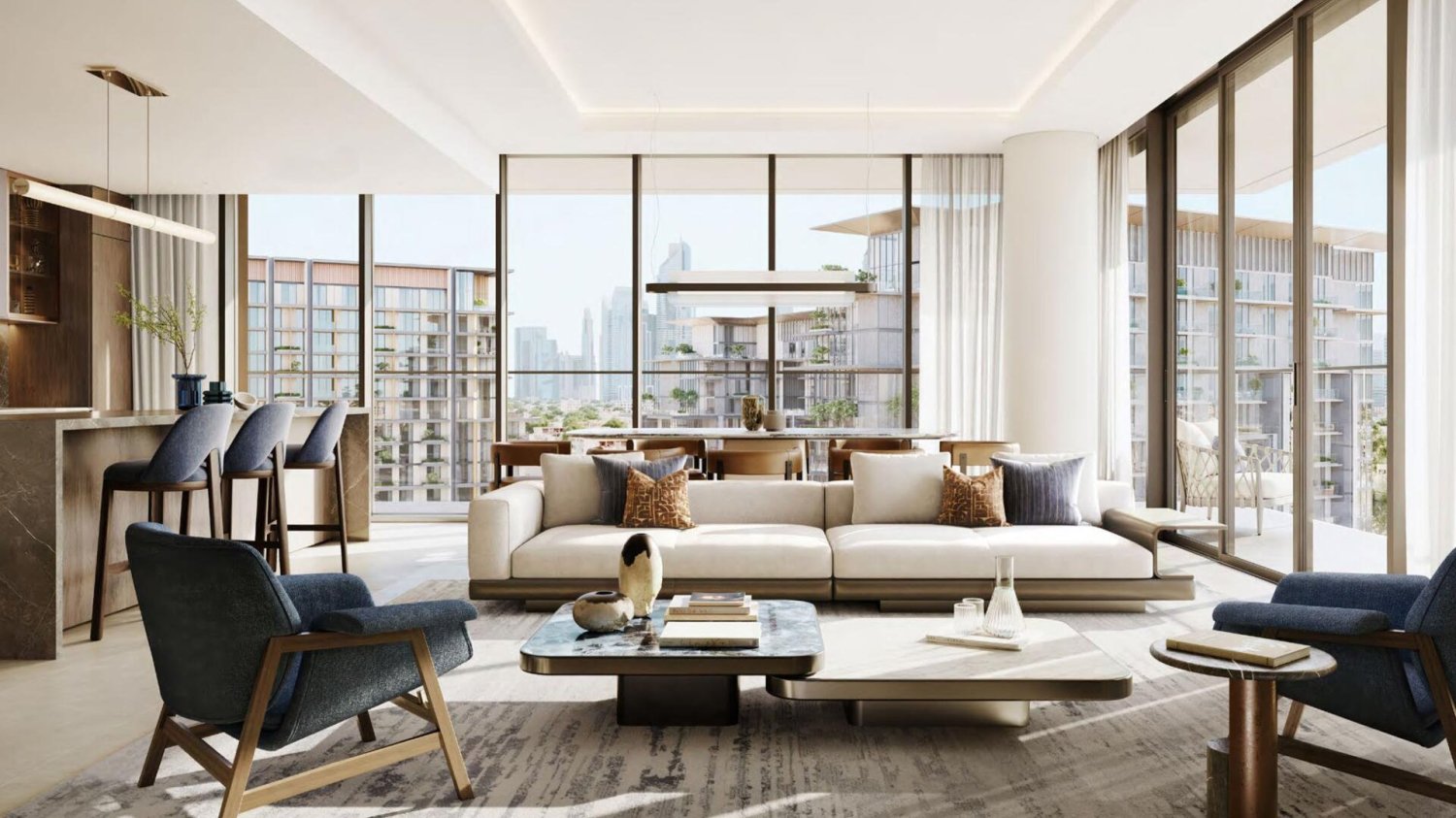 Apartamento T3 em City Walk, UAE N.º 124998