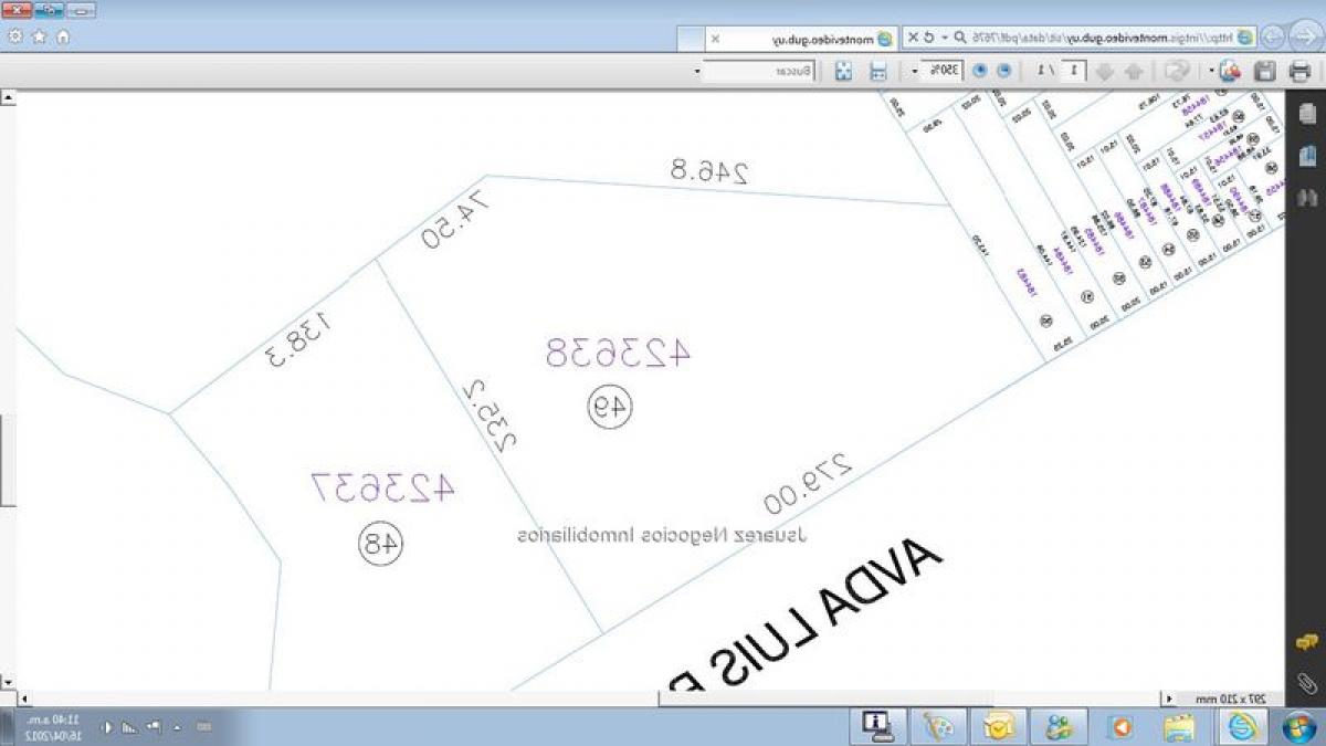  Land in Montevideo, Uruguay No. 15766