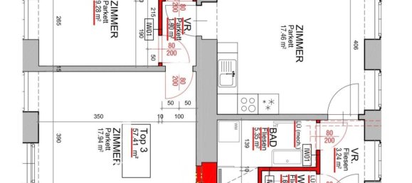 3 rooms Apartment in Hernals, Austria No. 158373 16