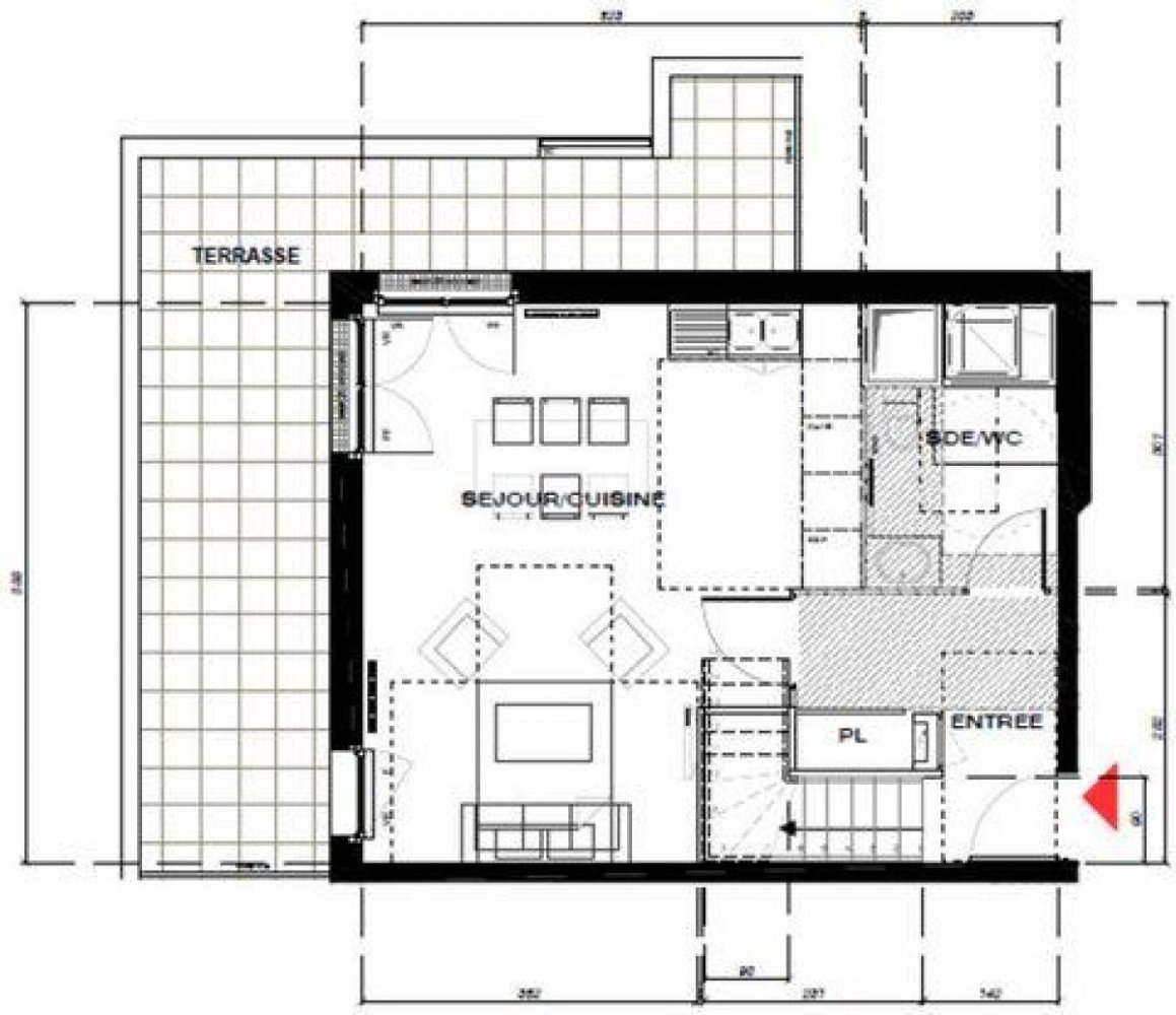 Condominio de 3 dormitorios en Vernouillet, France No. 36868