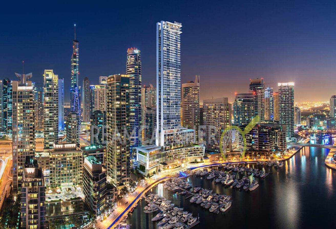 Квартира с 1 спальней в Дубай Марина, ОАЭ № 1497