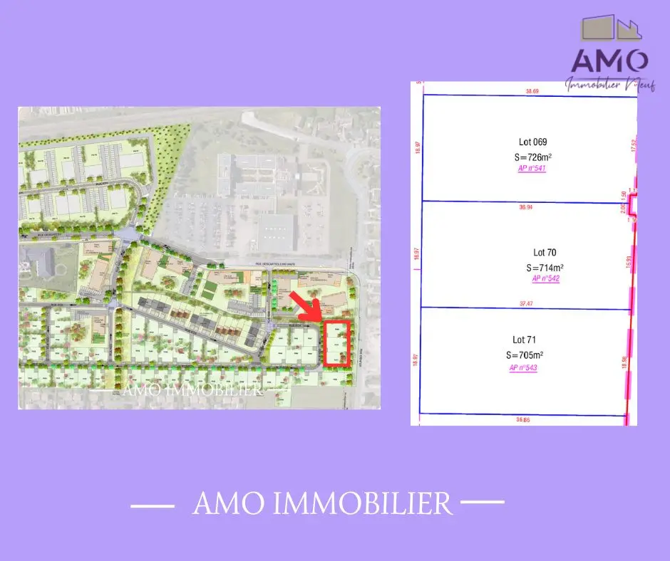 Земельный участок 727м² в Ла Шапель-Сен-Месмин, Франция № 158764